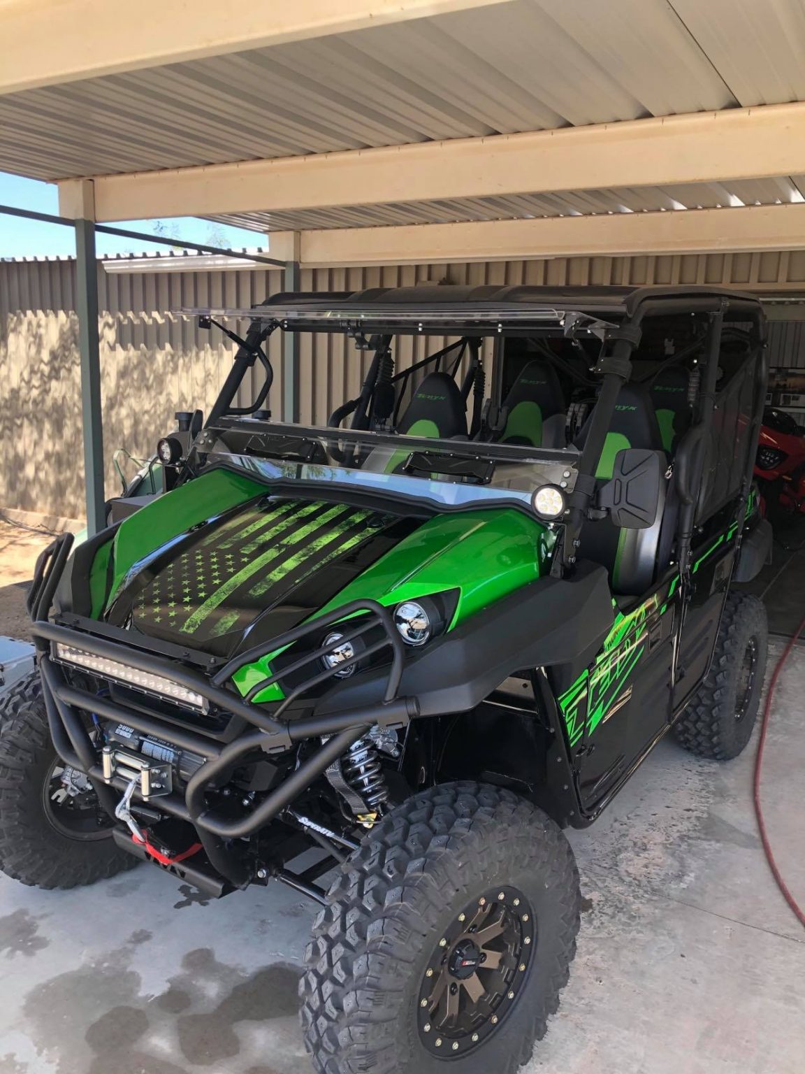 Kawasaki Teryx 800 Hood Decal 2016Present The Vinyl Creator