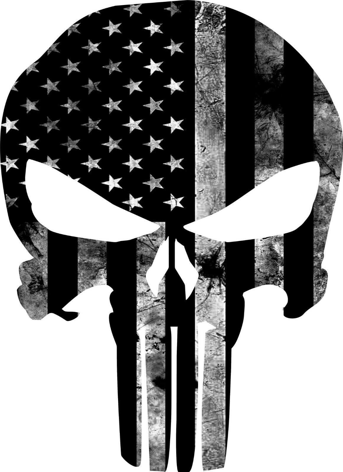 Download Punisher Skull Graphics Decals - The Vinyl Creator